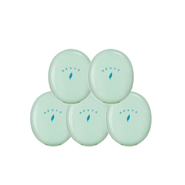【neuve 惹我】618限定 清爽吸油蜜粉5入組(控油/定妝)