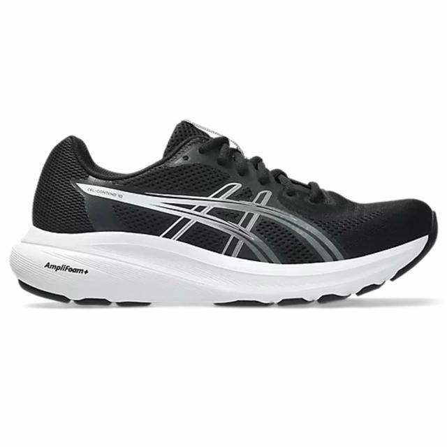 【asics 亞瑟士】GEL-Contend 10 D 女 慢跑鞋 寬楦 支撐 緩震 黑 白(1012C014-003)