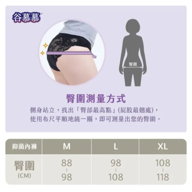 【月亮褲】官方直營 超無痕中腰親膚 抗菌內褲 女內褲(常備更安心｜外出也放心｜無痕小心機)