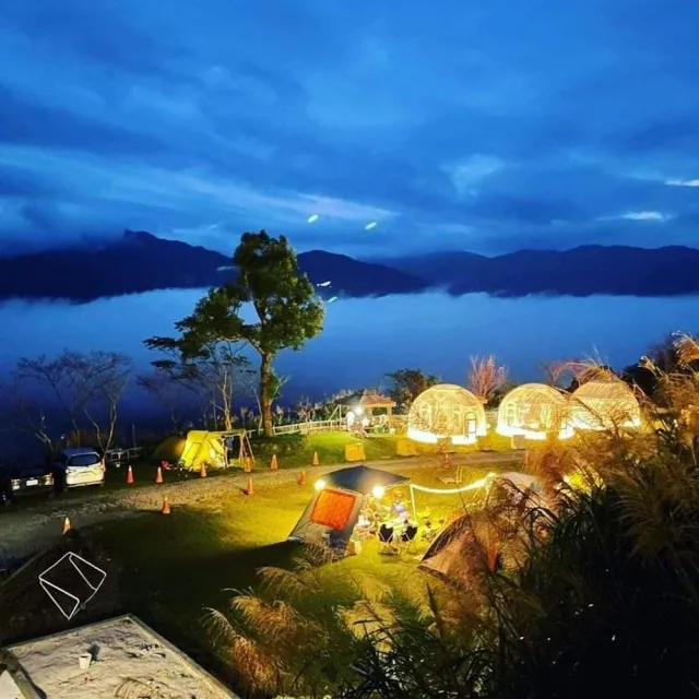 新竹相思園景觀露營區|透明星空泡泡屋★2大送2位不限年紀★含晚餐火鍋烤肉2選1