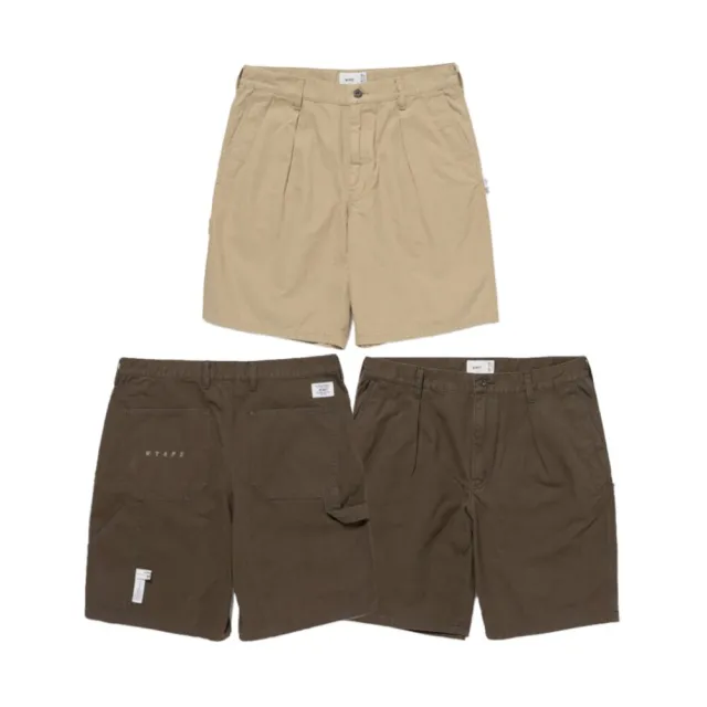 Wtaps Armstg2601 / Shorts / Cotton. Cnvs 工裝短褲口袋刺繡卡其