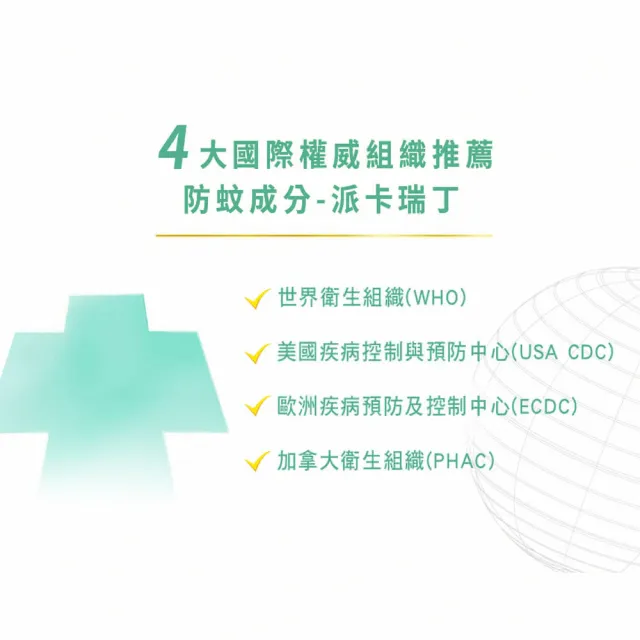 【曼秀雷敦】派卡瑞丁強效防蚊噴120mLx2+60mLx1(小黑蚊 安全有效 家蚊 世衛認可)