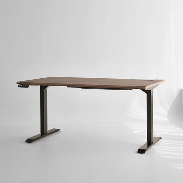 【FUNTE】Prime 4 旗艦款電動升降桌/三節式+ 150x60cm 四方桌板 八色可選(辦公桌 電腦桌 工作桌 書桌)