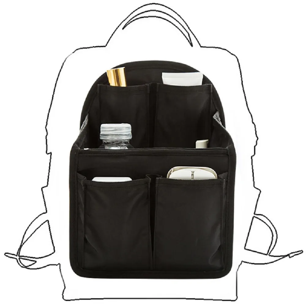 【熊愛貝】韓版雙肩包收納分隔袋背包內袋-L號