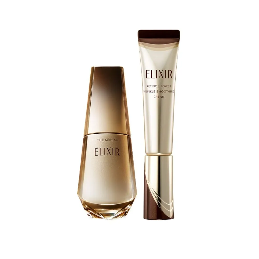 【ELIXIR 怡麗絲爾】光速A醇加量組(光速精華、新A醇15g)
