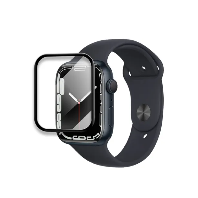 【GOLDEN SHIELD】秒貼蘋果手錶螢幕保護貼 滿版秒貼 貼膜神器 螢幕貼 Apple Watch 11 10 9 8 7 SE Ultra