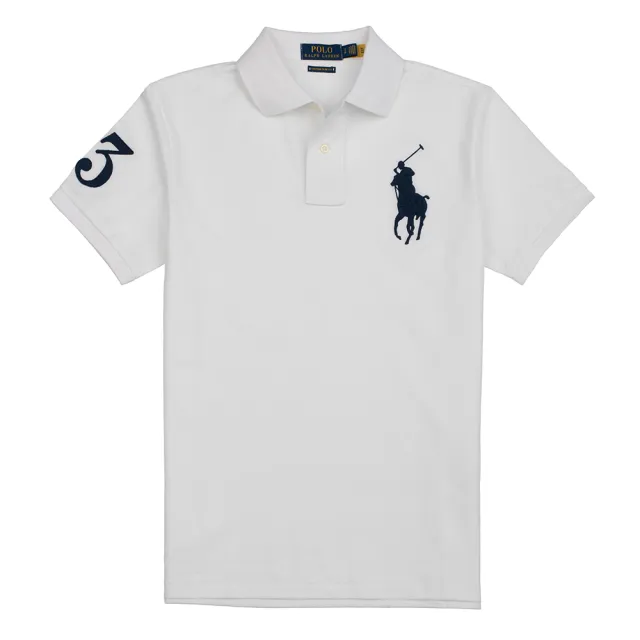 【RALPH LAUREN】POLO大馬刺繡網眼polo衫 (RL POLO)