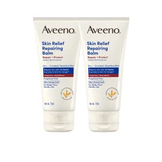 【Aveeno 艾惟諾】超值2入-燕麥高效舒緩萬用霜75ml