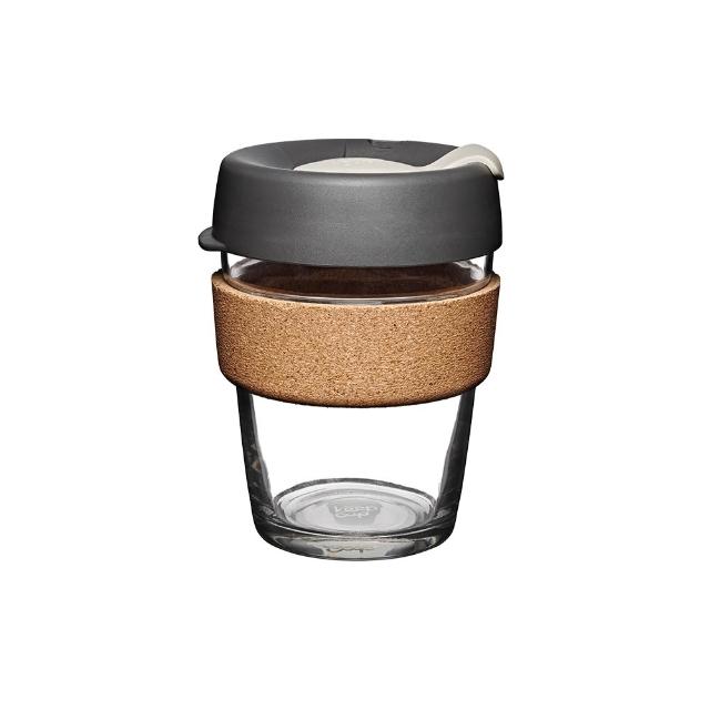 【KeepCup】官方直營 軟木隨行杯 340ml (強化玻璃製成、耐熱、耐震度高)