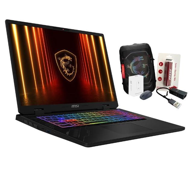 【MSI 微星】▲特仕版 17吋Ultra7筆電(Crosshair 17 HX AI D2XWFKG-010TW/Ultra 7 255HX/32G/1T+1T)