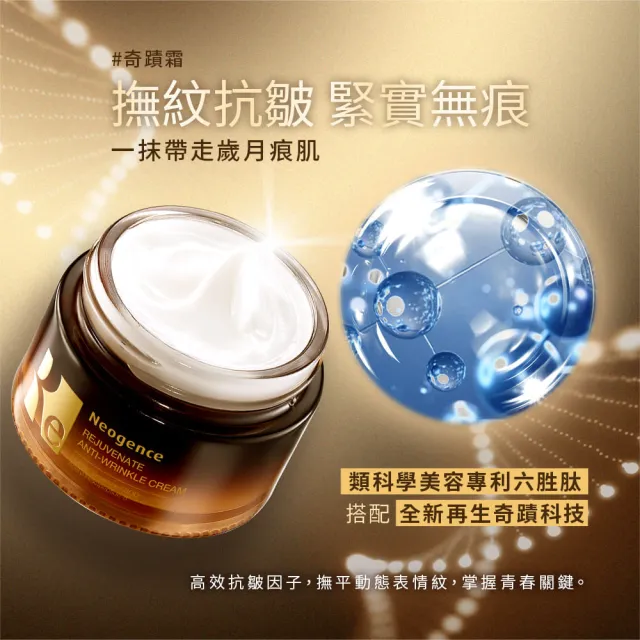 【Neogence 霓淨思】再生奇蹟撫紋霜50ml(外泌體/PDRN)