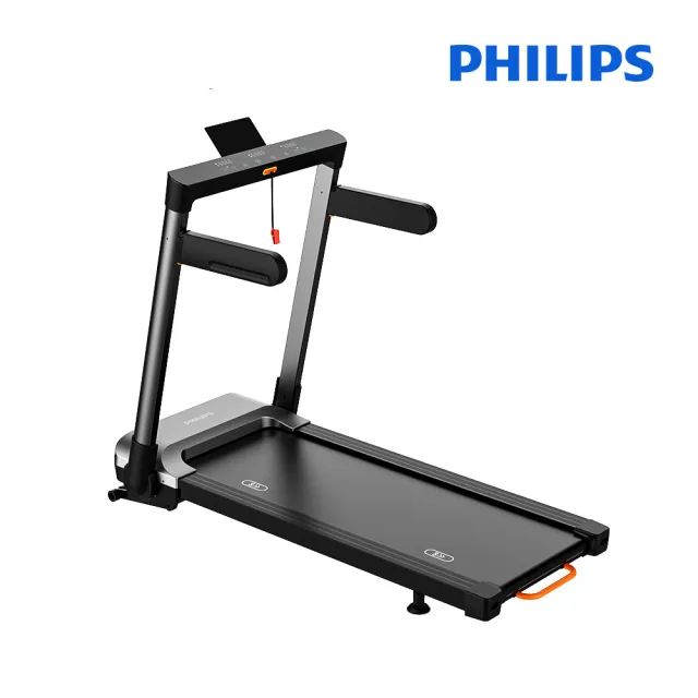 【Philips 飛利浦】FIT3105T 飛利浦緩震跑步機-小黑貂(一鍵折疊/無刷馬達/寬大跑台/登山機)