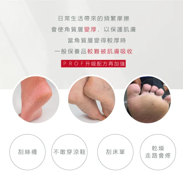 【Moraz 茉娜姿】足部修護霜50ml(專業版PROF)