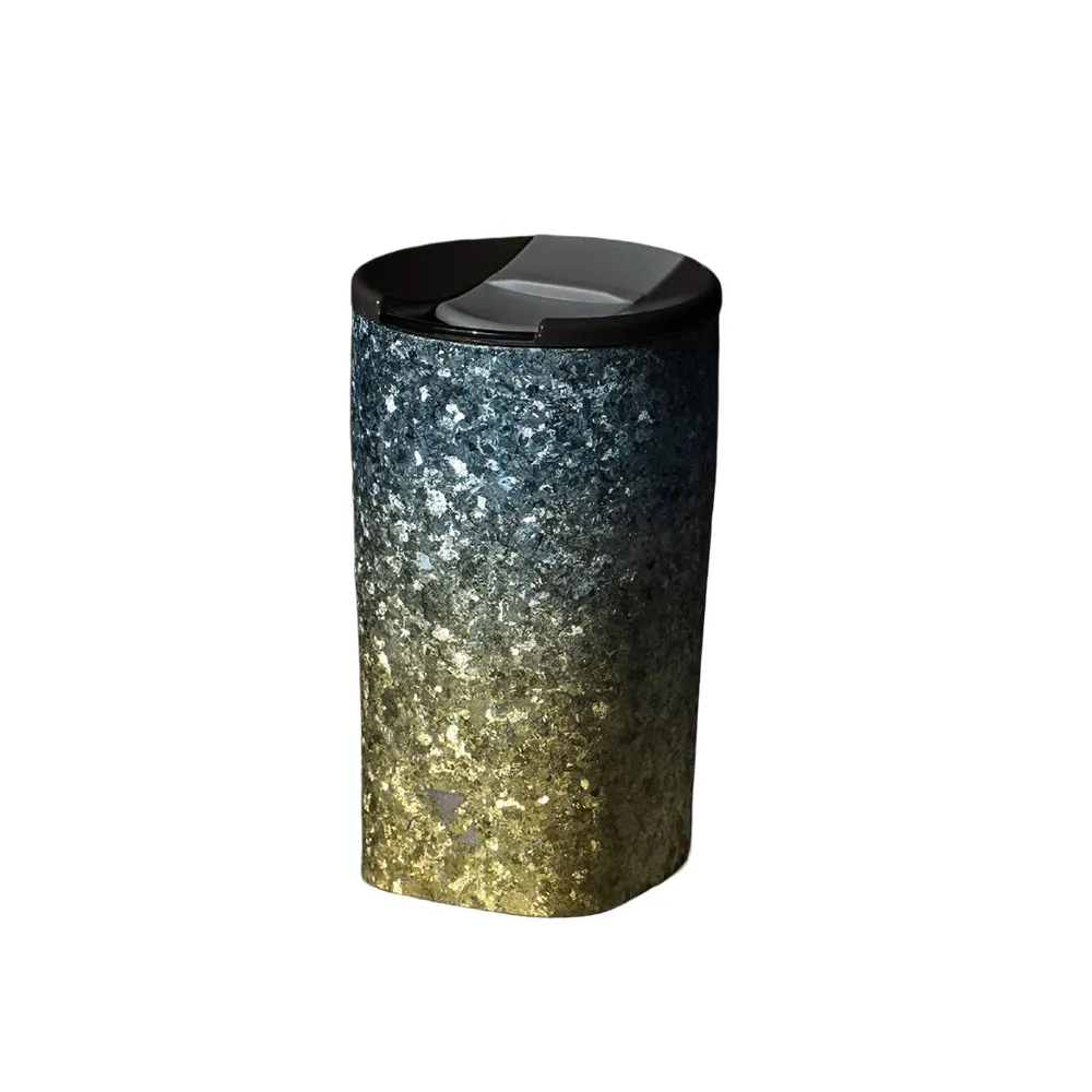 【Titanium 鈦造】鈦方杯 浮生若夢系列-月 雙層結構 300ml 木盒裝(鈦保溫杯 隨行杯 環保杯 鈦金屬 鈦杯)