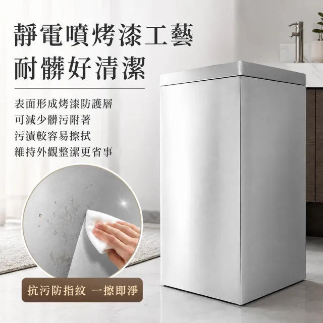 不鏽鋼垃圾桶 開放式分類桶 清潔箱 茶水間回收箱 辦公垃圾桶 分類垃圾桶 資源回收桶 208-STC90
