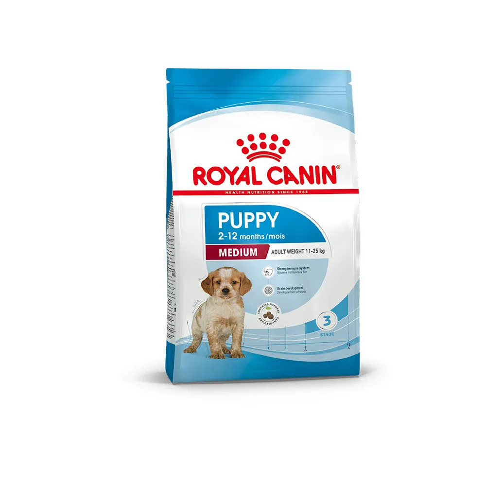 【ROYAL 法國皇家】中型幼犬專用飼料 MP 4KG(狗乾糧 狗飼料 免疫力 腸胃)
