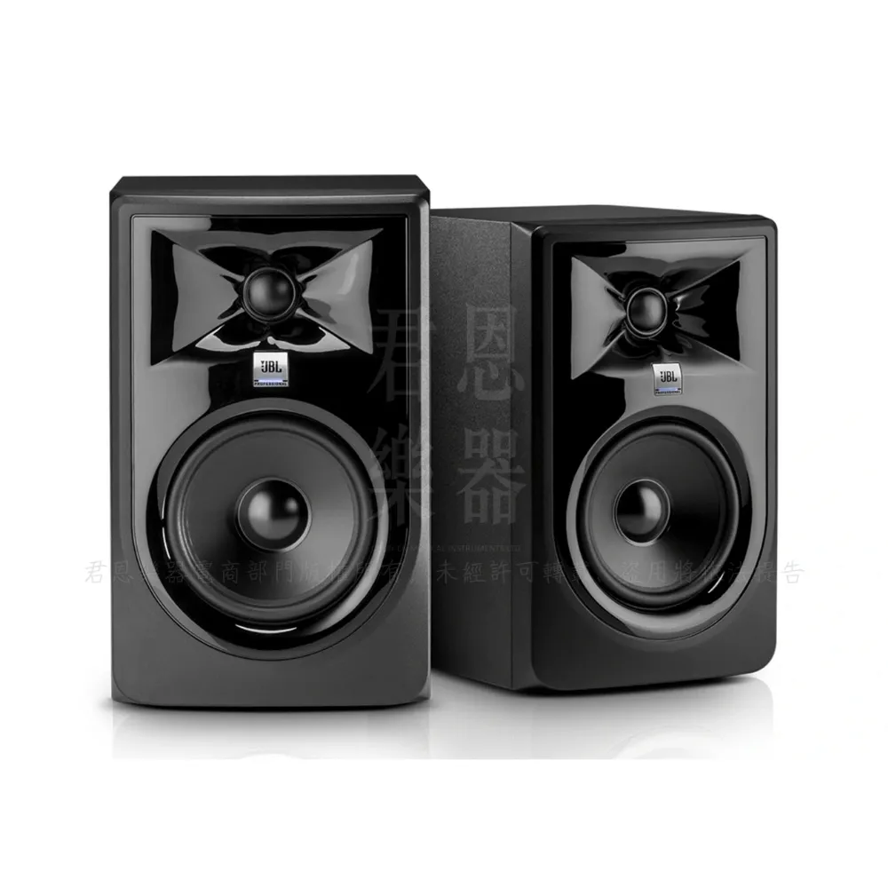 【JBL】306P MKII 6.5吋主動式監聽喇叭 一對／混音信任之聲(錄音室 家用 音響 電競 直播 播客 混音 桌上型)