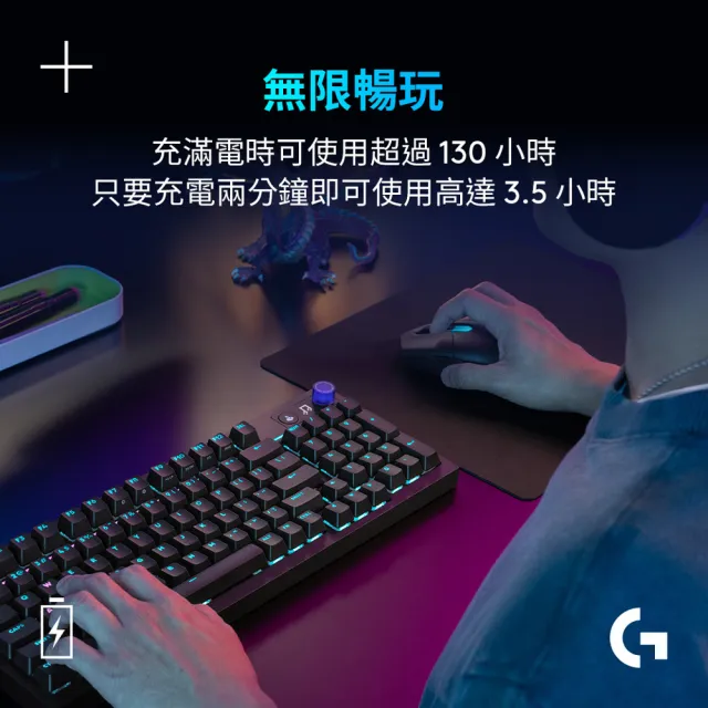【Logitech G】G304 X SUPERLIGHT 無線電競滑鼠