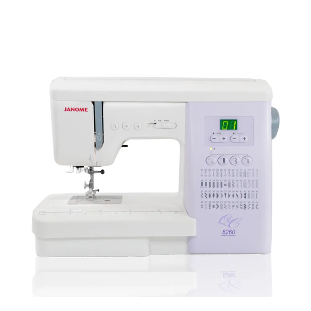 【JANOME 車樂美】電腦型縫紉機6260QC