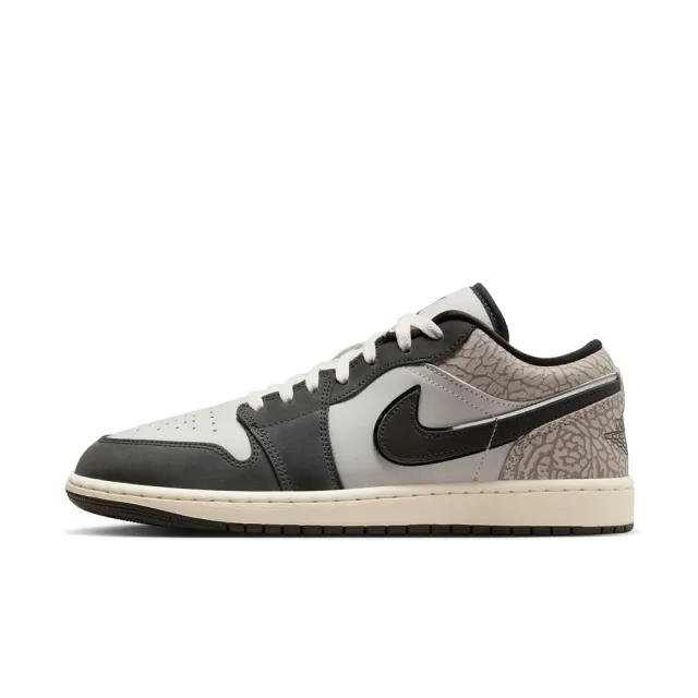 【NIKE 耐吉】休閒鞋 男鞋 喬丹 AJ1 氣墊 AIR JORDAN 1 LOW SE V2 棕 IU2268-100