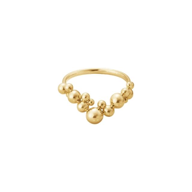 【Georg Jensen 喬治傑生】MOONLIGHT GRAPES 戒指 (18K黃金)