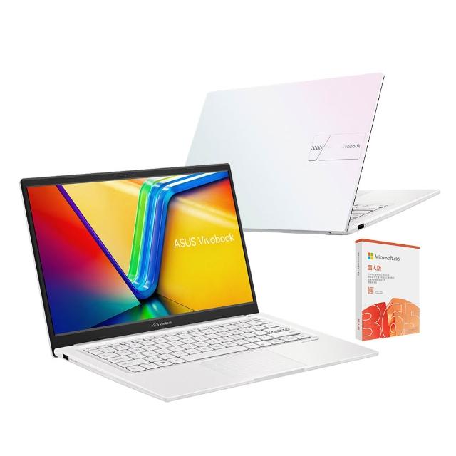 【ASUS 華碩】m365組★14吋Core5輕薄筆電(K1404VA/Core 5-120U/16G/512G SSD/W11/VivoBook 14)