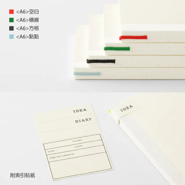 日本 MD PRODUCT《MD Notebook 筆記本》A6