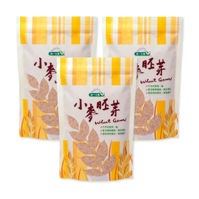 【統一生機】小麥胚芽250gx3包