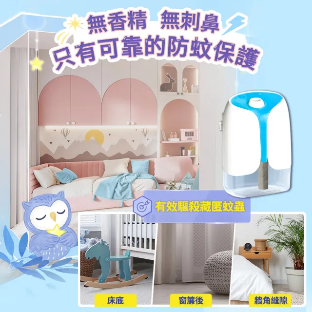 【雷達】薄型液體電蚊香(1主機+5補充瓶)