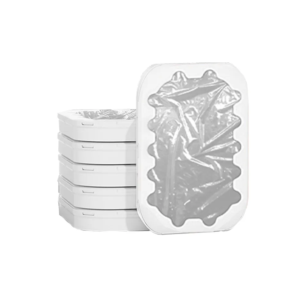 【LC】專用垃圾袋盒6入 打包垃圾桶浴廁版Plus適用(1入約25-30個垃圾袋 LC全自動打包垃圾桶)