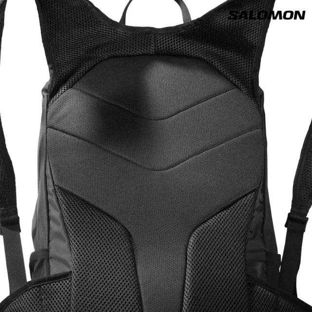 【salomon】TRAILBLAZER 20 多功能背包 黑/合金灰
