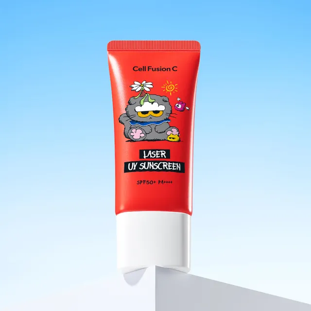 【Cell Fusion C】秀膚生 ZO&FRIENDS聯名款 全效修護防曬霜 35ML SPF50+ PA+++(#醫美術後用 #混合性防曬)