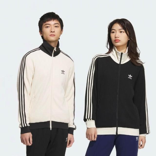 【adidas 愛迪達】ADICOLOR 運動外套 (JW0109/ JW0110 ORIGINALS休閒華夫格紋理夾克)