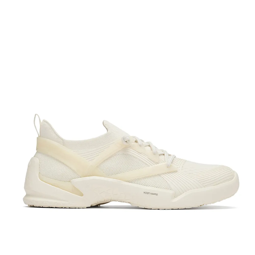 【Clarks】女鞋 輕鬆走-Tri Ease Slip.女款織物透氣面料休閒鞋 運動鞋 小白鞋(白色)(CLF87632C)