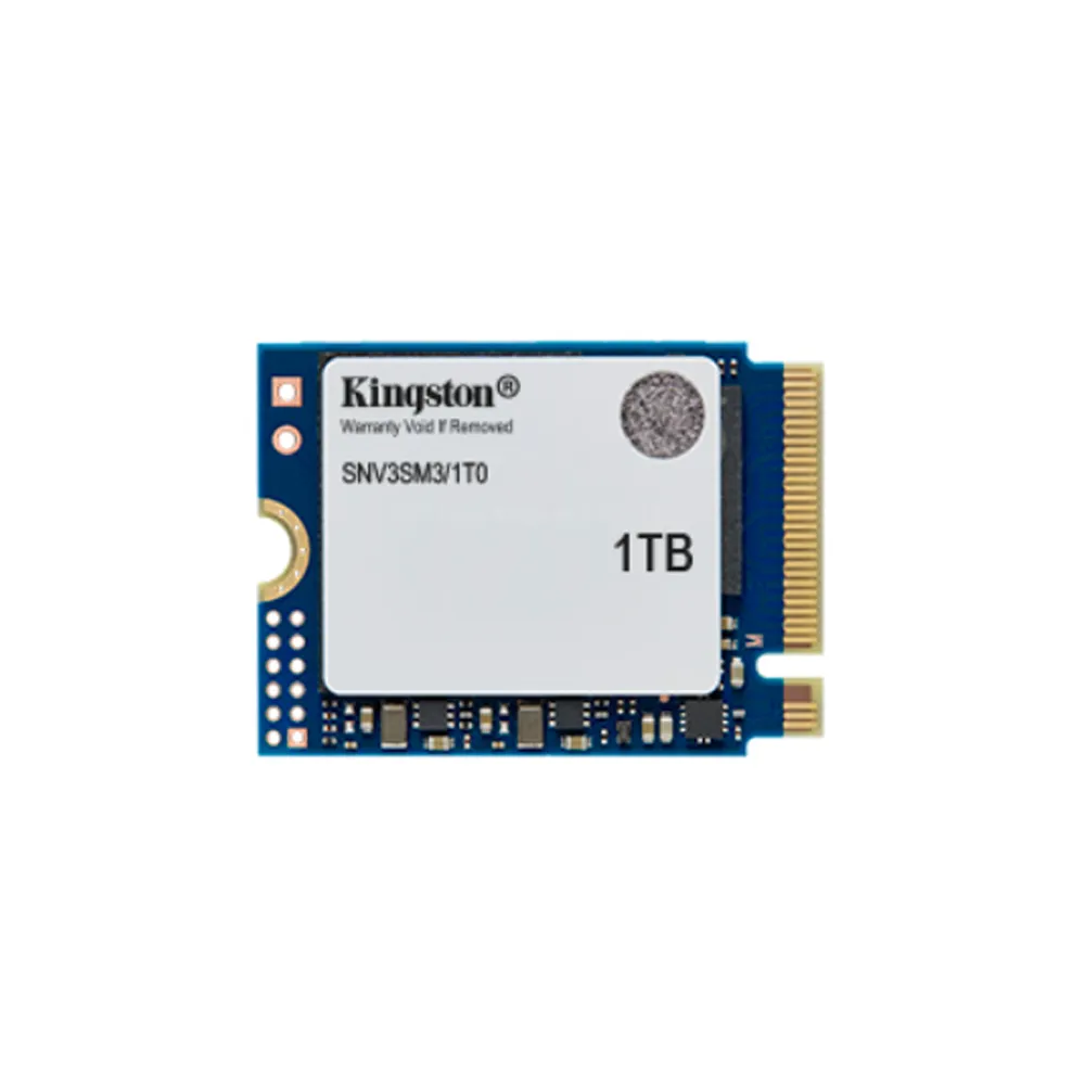 【Kingston 金士頓】NV3 1TB M.2 2230 PCIe Gen 4x4 NVMe 固態硬碟(SNV3SM3/1T0)