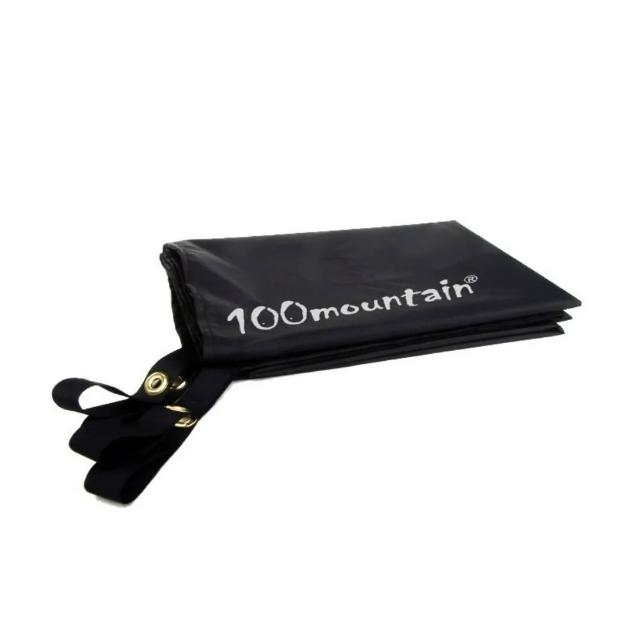 (福利品) 100mountain 登山帳篷地布/登山地布2人 216x113公分 公司貨