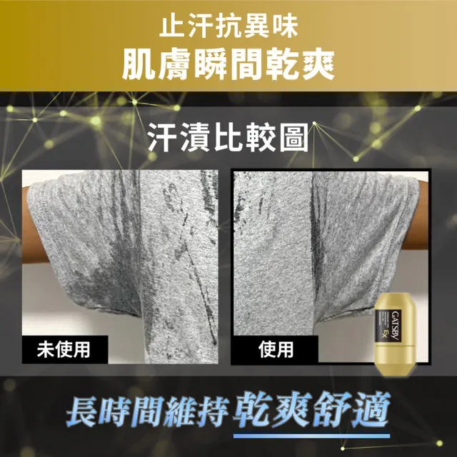 【GATSBY】超強96H止汗淨味滾珠60ml*2(2款任選)
