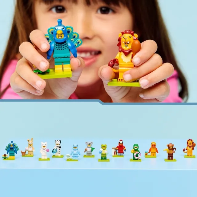 【LEGO 樂高】Minifigures 71051 第 28 代-動物(角色人偶 隨機驚喜盒 積木 玩具)