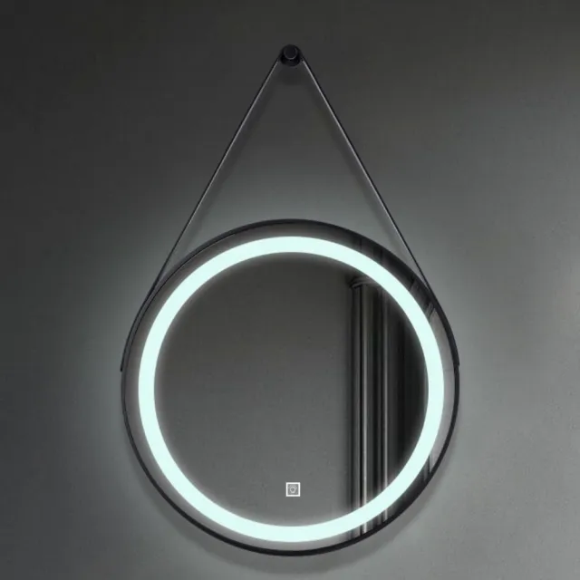 【窩居】LED智能浴室鏡 壁掛式衛浴鏡 觸控燈光 高清成像50cm