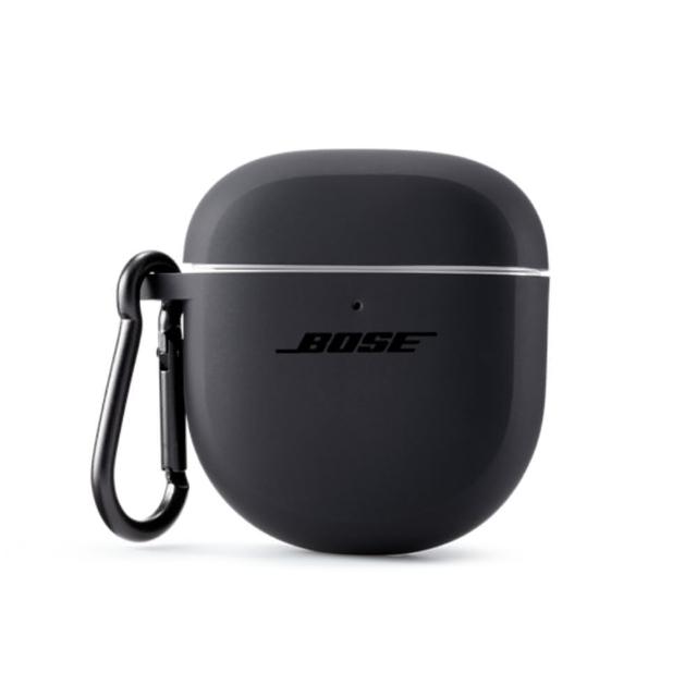 【BOSE】QuietComfort 消噪耳塞 矽膠充電盒保護套 黑色(通用 II / Ultra I / Ultra II)