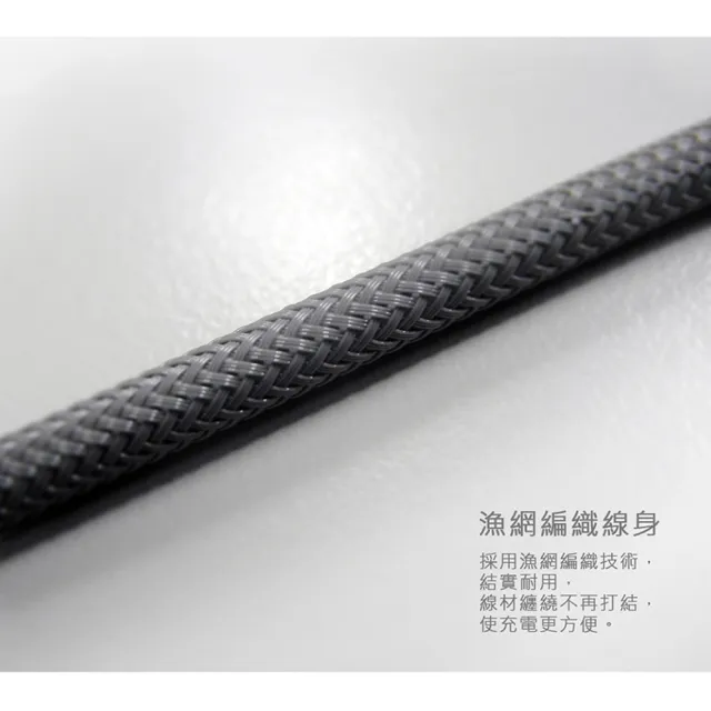 【Philips 飛利浦】2入組-USB to Type C 200cm 防彈絲充電線(DLC4573A)