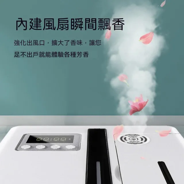 YIZ藝匠 香薰機 擴香機 酒店香氛機( LED大屏顯示 日曆間隔時段三種定時 側門換油 可拆卸霧化頭)