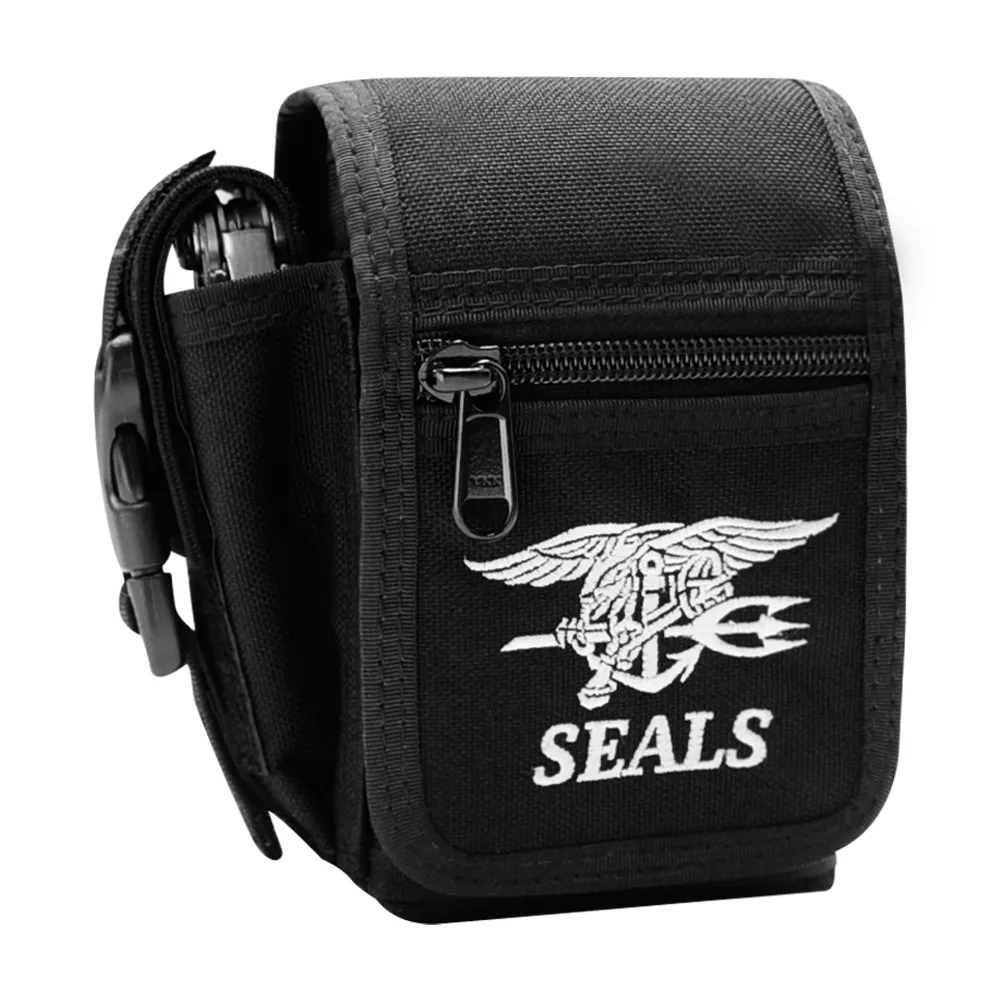 【GUN】US SEALS海豹軍腰包_黑色(G-157)