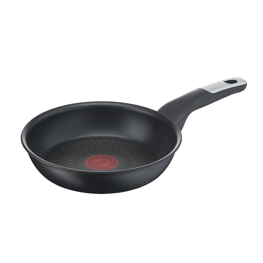 【Tefal 特福】法國製極上御藏系列24CM不沾鍋平底鍋(IH爐可用鍋/電磁爐適用)