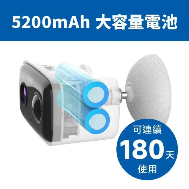 【TP-Link】Tapo C400 1080P 200萬畫素 戶外/室內監視器 電池機 Wi-Fi攝影機(IP65防水防塵/支援512G)