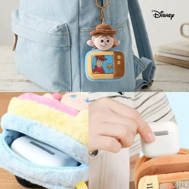 【Disney 迪士尼】雙11 Toy Story玩具總動員周邊商品吊飾正版耳機收納包零錢包胡迪生日禮物朋友 