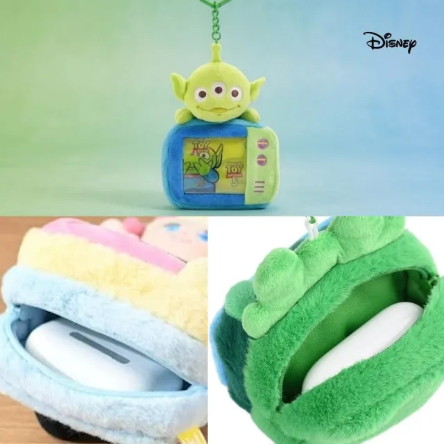 【Disney 迪士尼】雙11 父親節送禮精選 Toy Story玩具總動員周邊商品吊飾正版耳機收納包零錢包三眼怪生日禮
