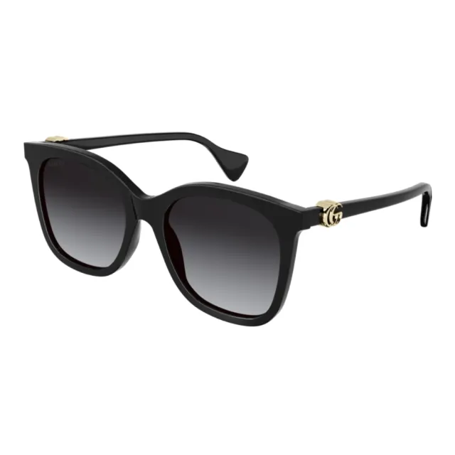 【GUCCI 古馳】雙G LOGO 經典膠框抗UV太陽眼鏡組合(禮物／送禮首選 GG1071S、GG1072SA、GG1073SK)