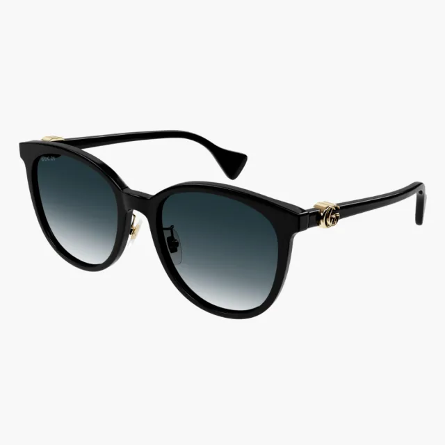 【GUCCI 古馳】雙G LOGO 經典膠框抗UV太陽眼鏡組合(禮物／送禮首選 GG1071S、GG1072SA、GG1073SK)