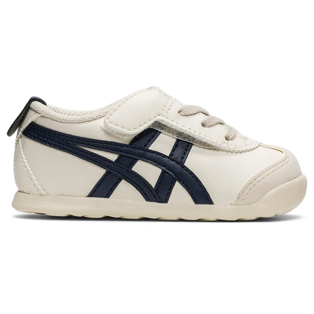 Onitsuka Tiger】鬼塚虎-MEXICO 66 TS童鞋白底黑邊休閒鞋(1184A074-200